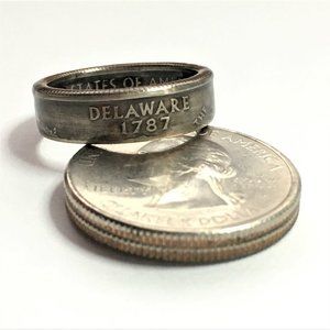 1999 Delaware State Quarter Coin Ring SEALED NEW